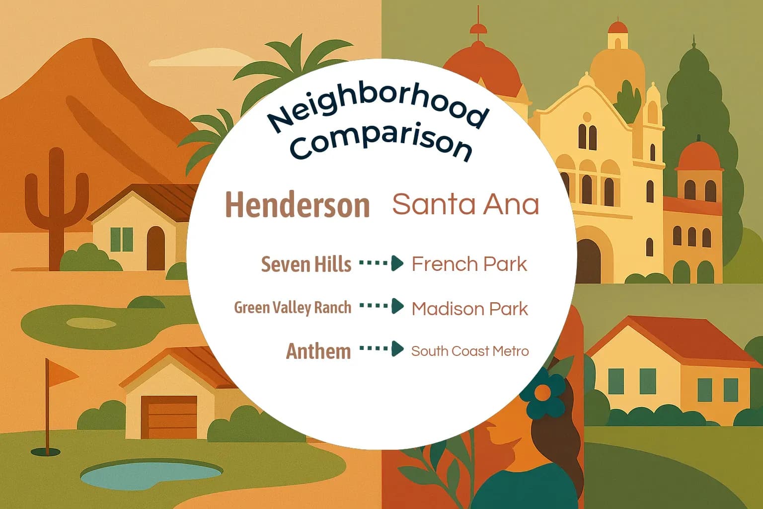 Henderson vs Santa Ana Neighborhood Comparison