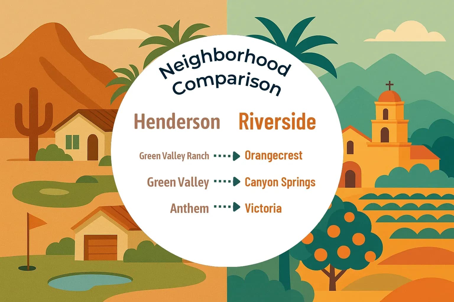 Henderson vs Riverside Neighborhood Comparison