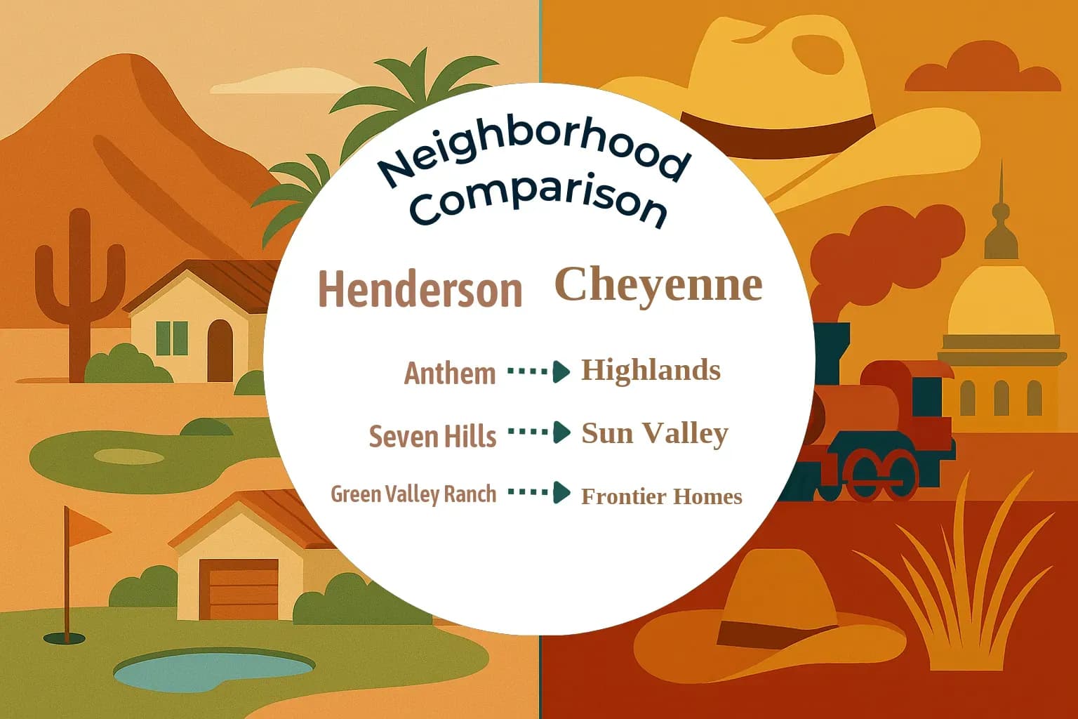 Henderson vs Cheyenne Neighborhood Comparison
