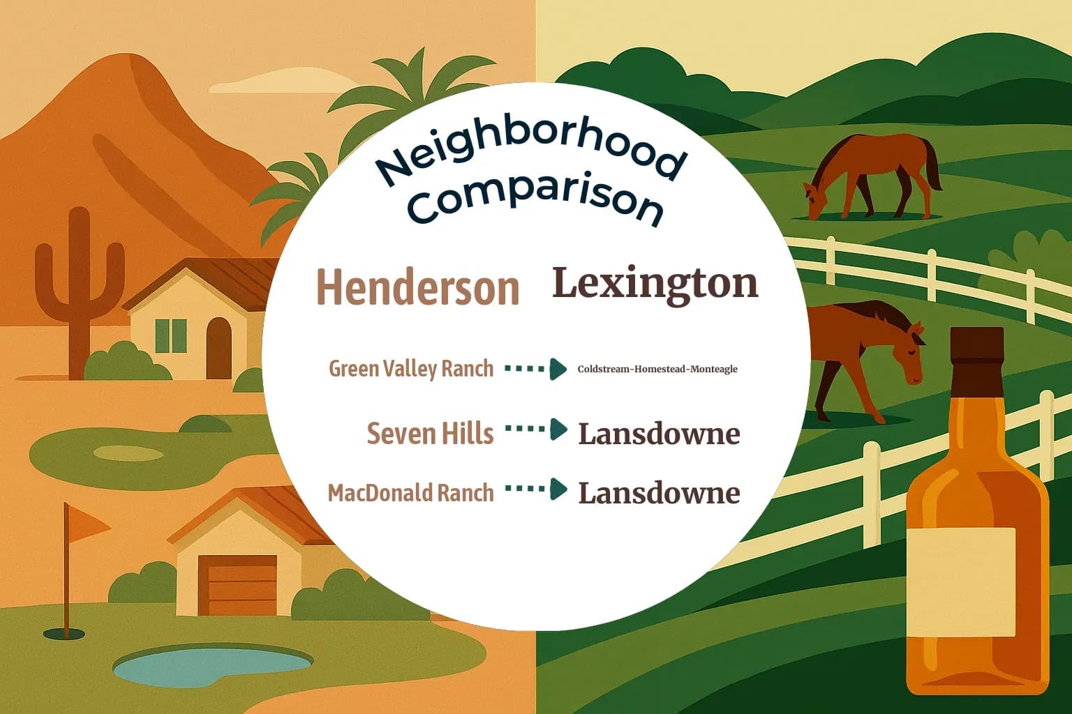 Henderson vs Lexington Neighborhood Comparison