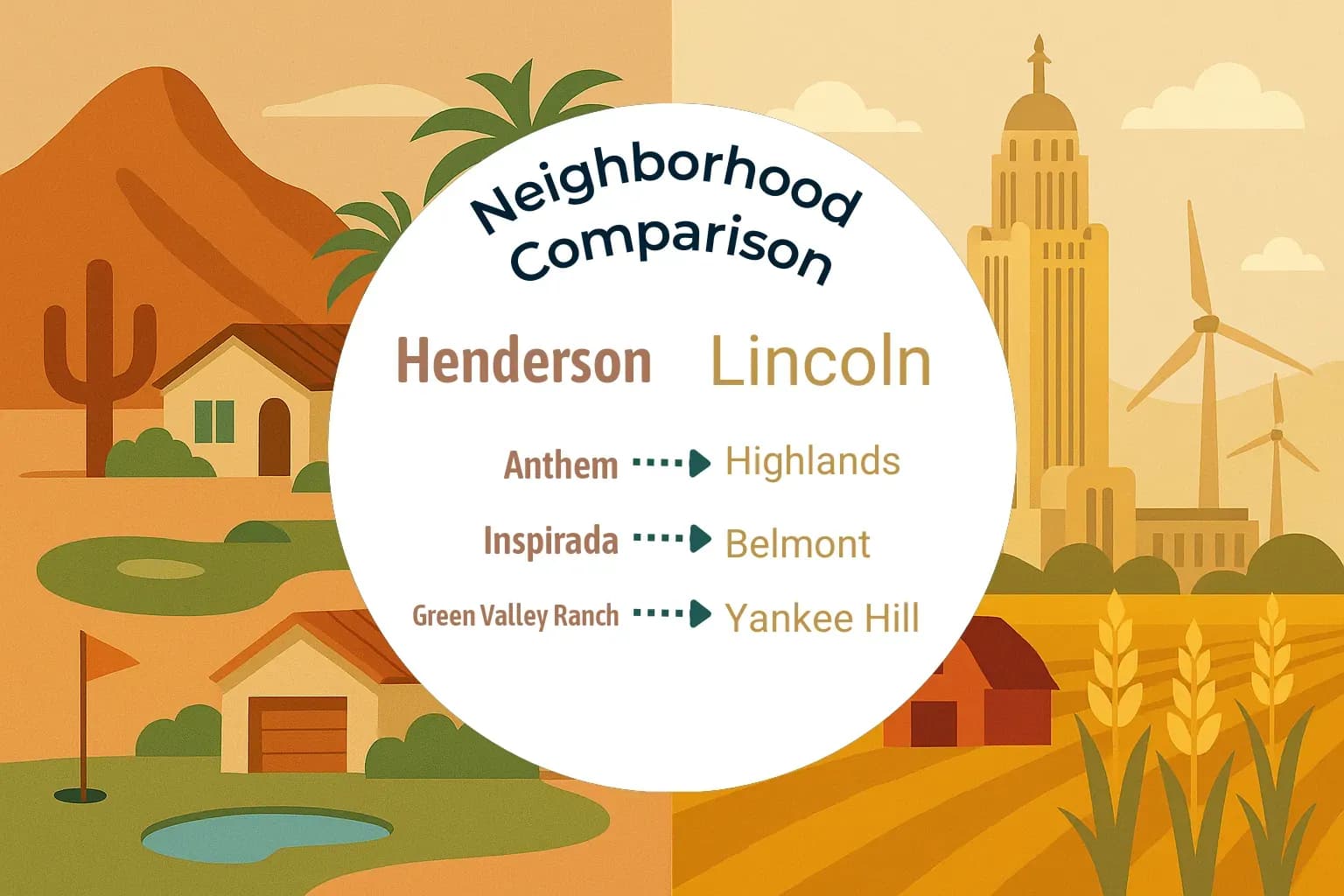 Henderson vs Lincoln Neighborhood Comparison