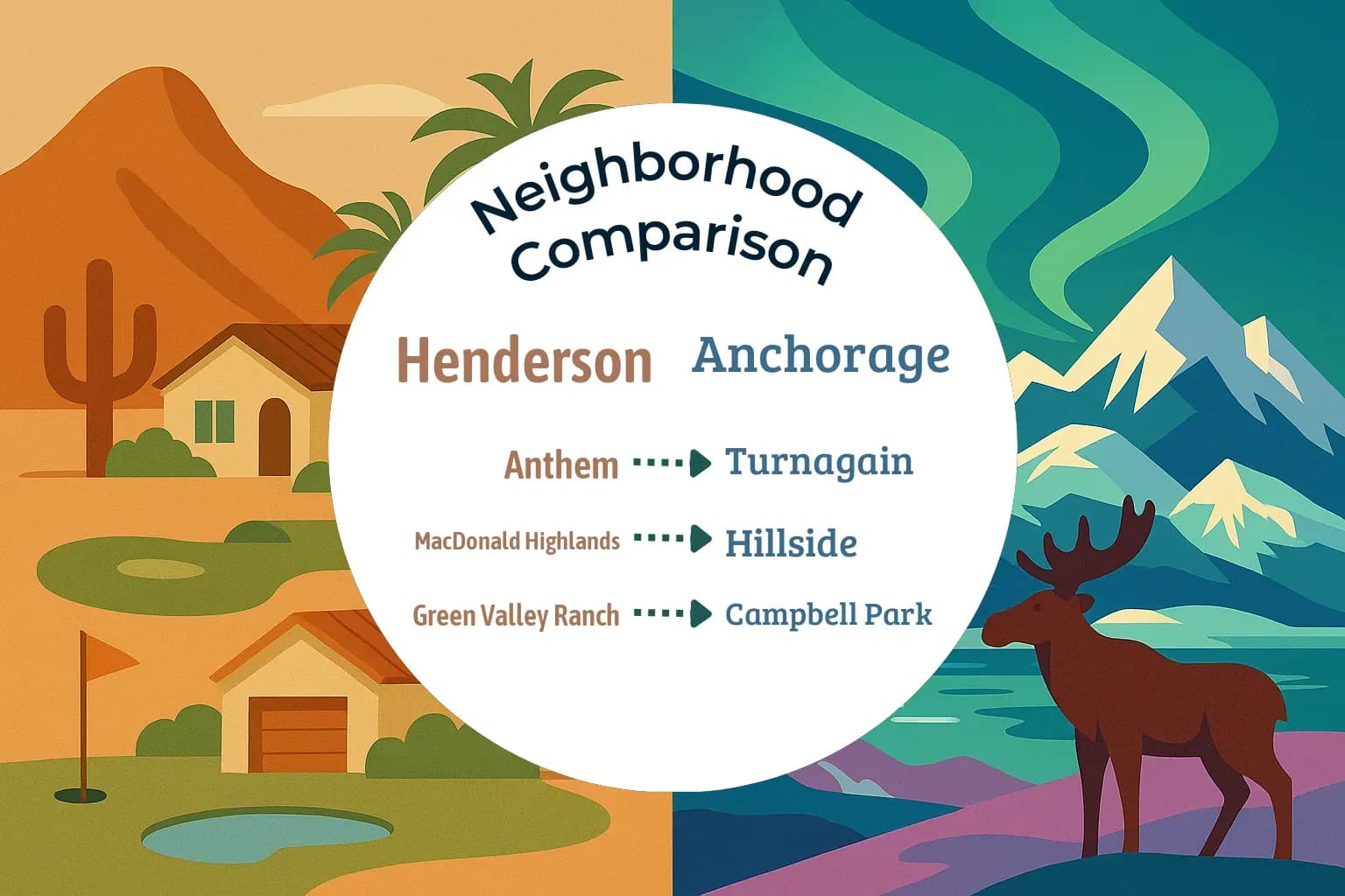 Henderson vs Anchorage Neighborhood Comparison