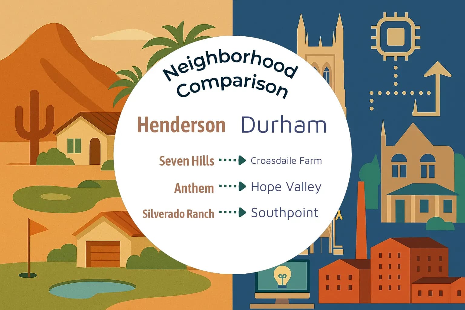 Henderson vs Durham Neighborhood Comparison