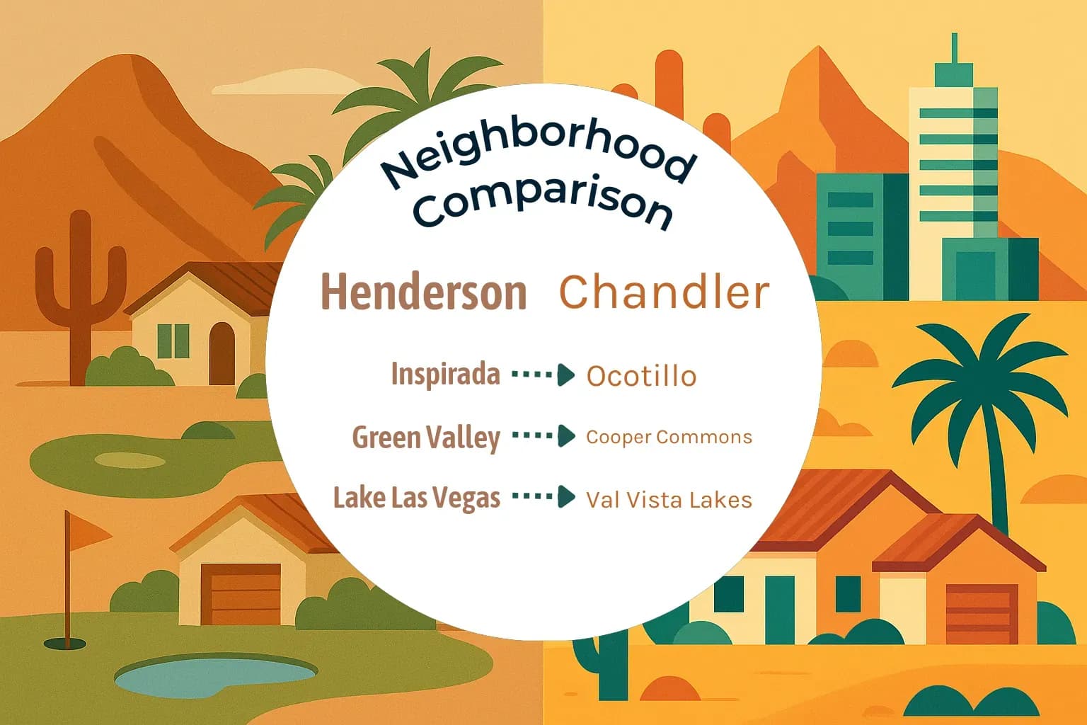 Henderson vs Chandler Neighborhood Comparison