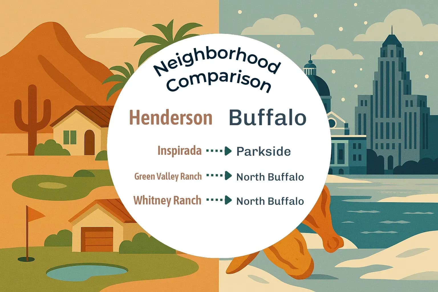Henderson vs Buffalo Neighborhood Comparison
