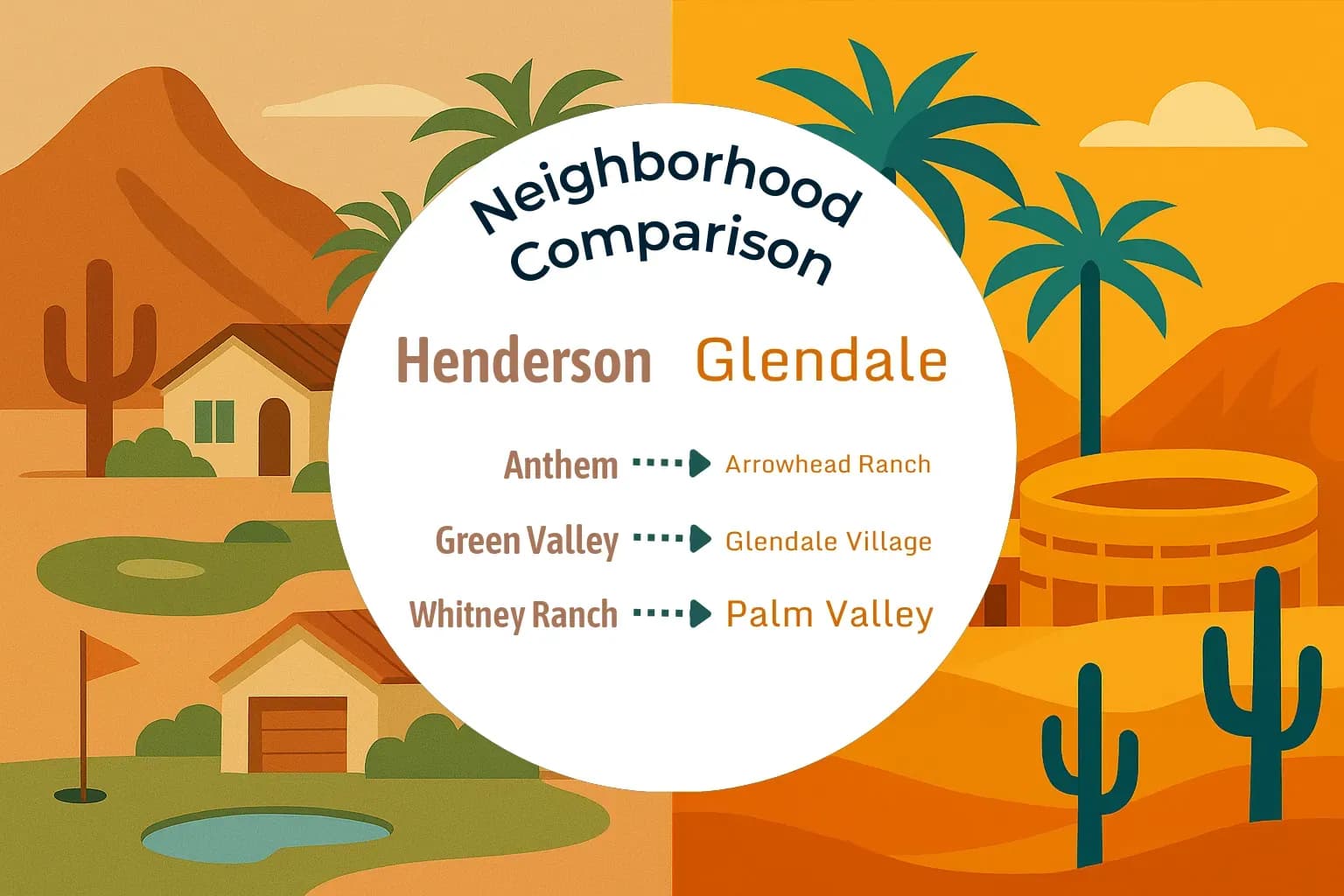 Henderson vs Glendale Neighborhood Comparison