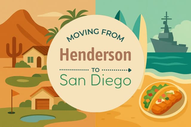 Moving from Henderson to San Diego