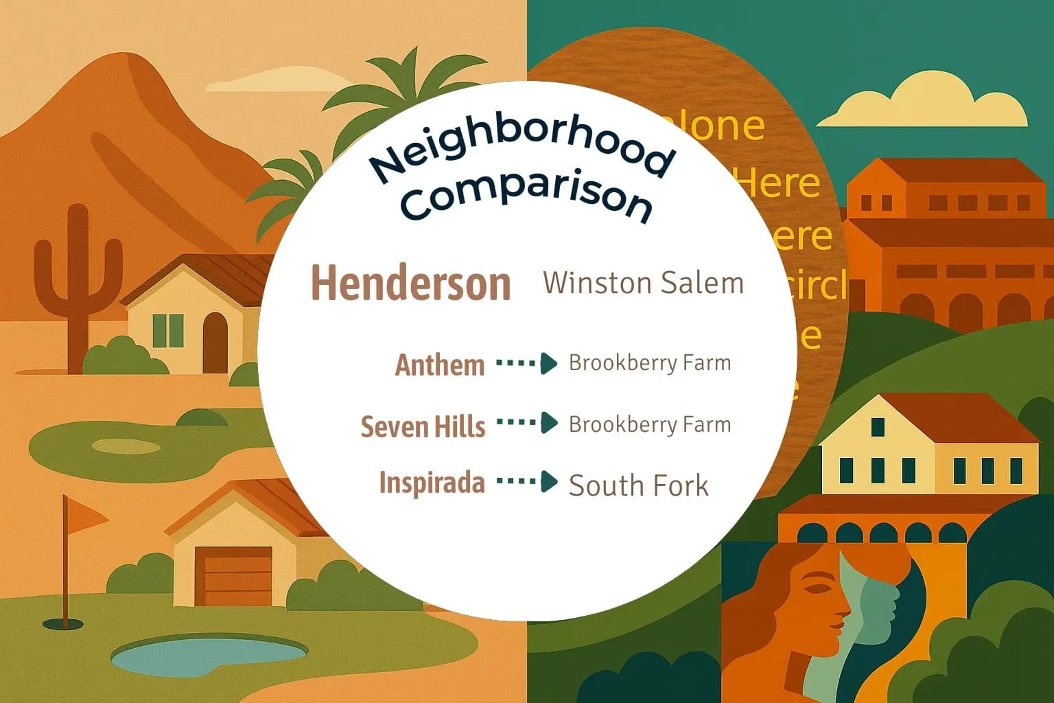 Henderson vs Winston Salem Neighborhood Comparison