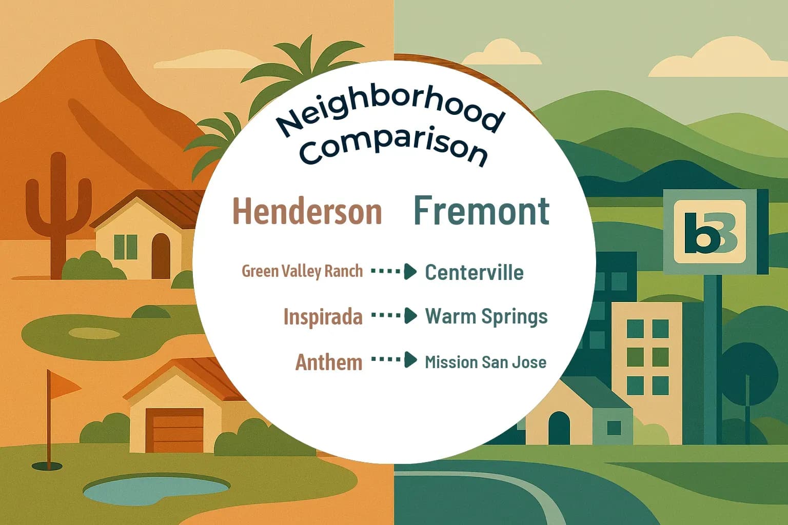 Henderson vs Fremont Neighborhood Comparison