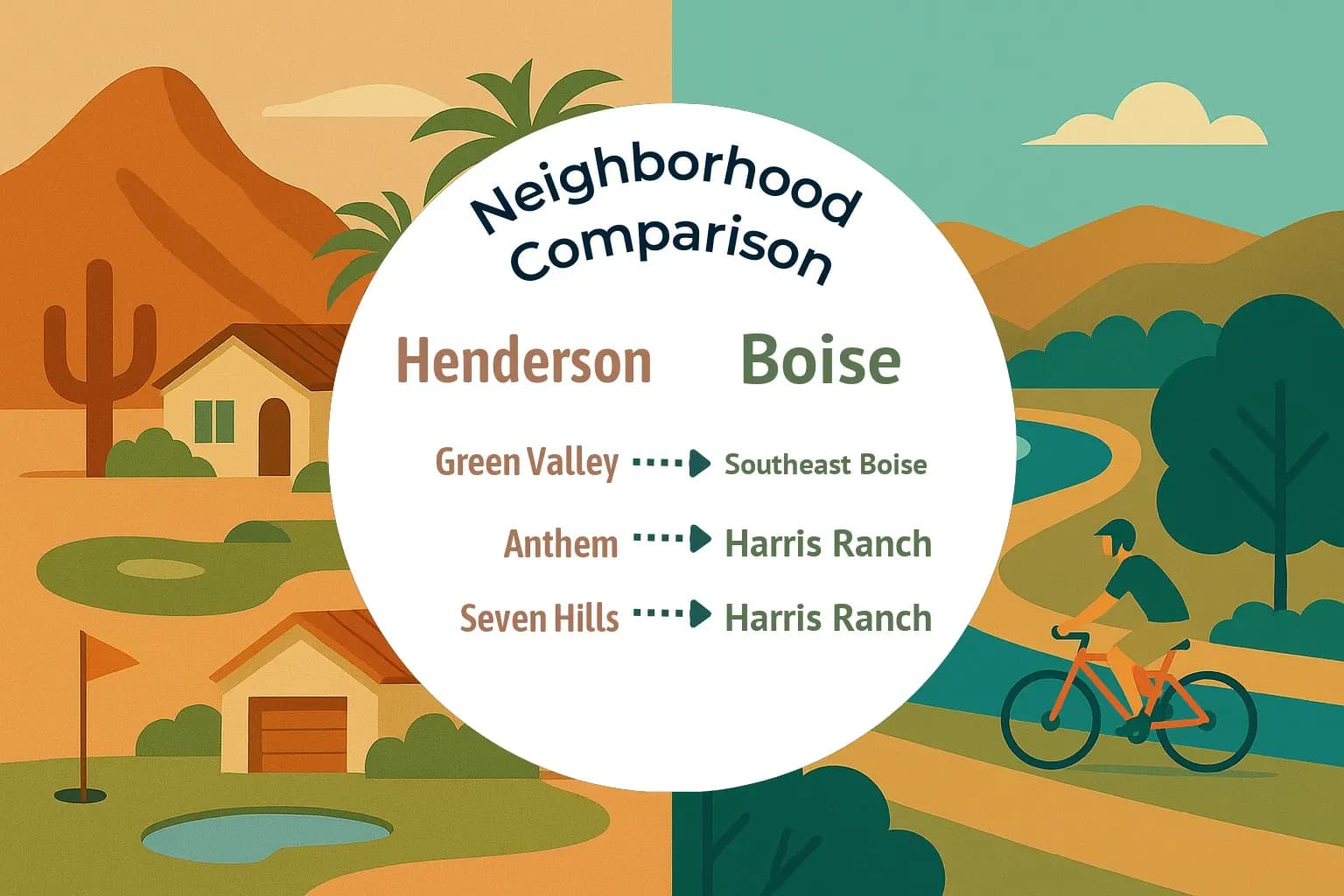 Henderson vs Boise Neighborhood Comparison