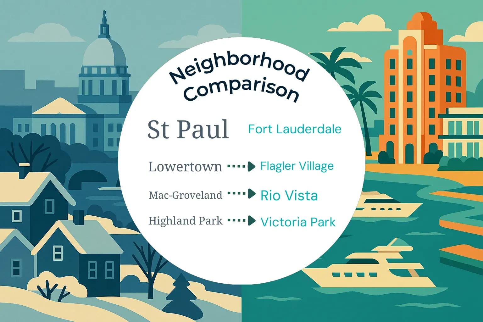 St. Paul vs Fort Lauderdale Neighborhood Comparison