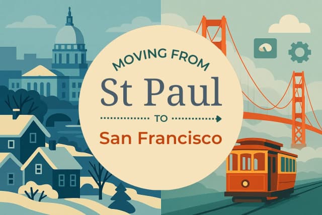 Moving from St. Paul to San Francisco