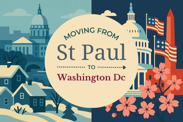 Moving from St. Paul to Washington DC