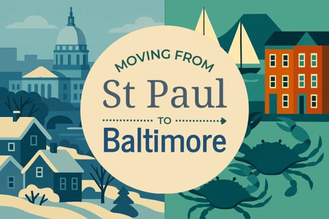 Moving from St. Paul to Baltimore