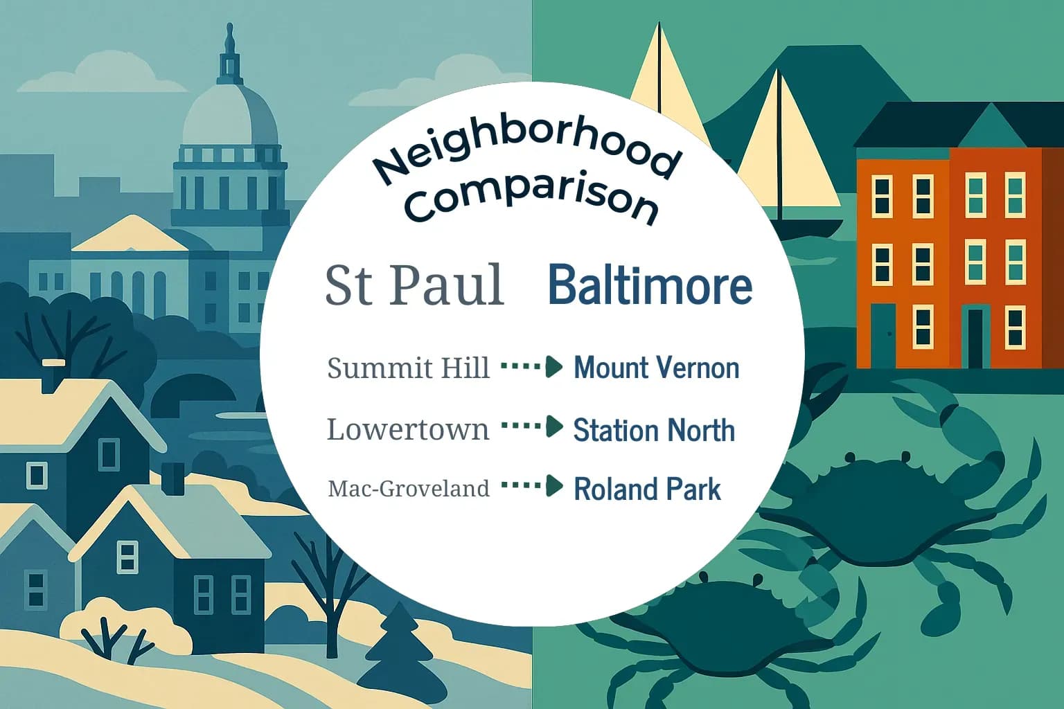 St. Paul vs Baltimore Neighborhood Comparison