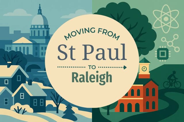 Moving from St. Paul to Raleigh