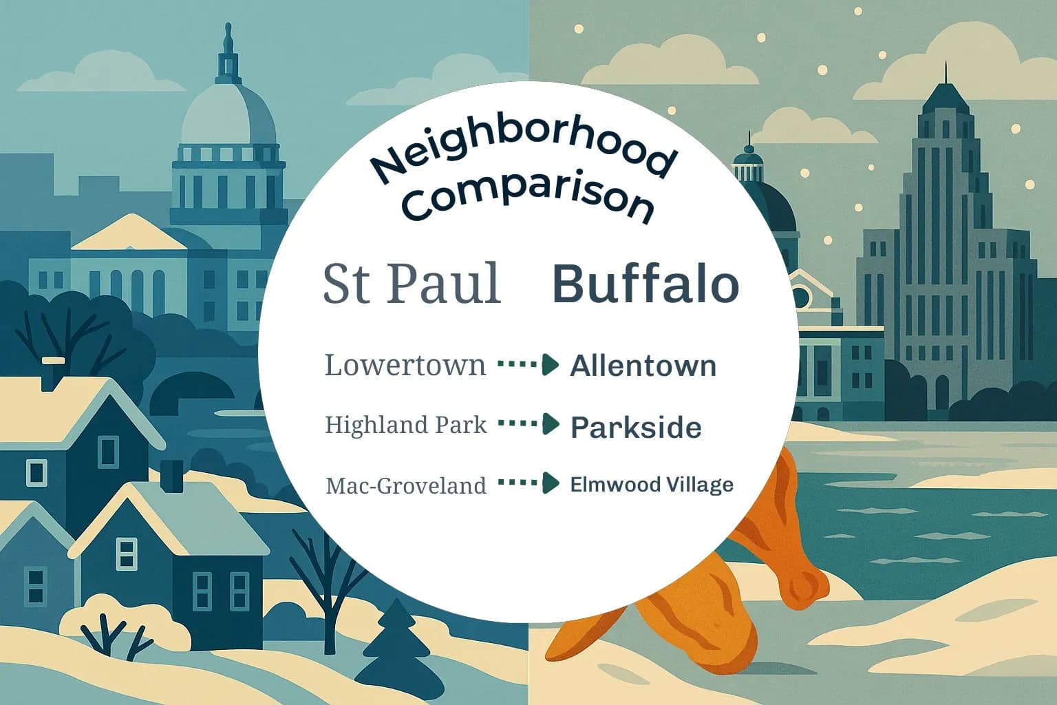 St. Paul vs Buffalo Neighborhood Comparison