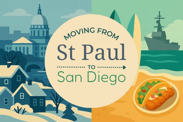 Moving from St. Paul to San Diego