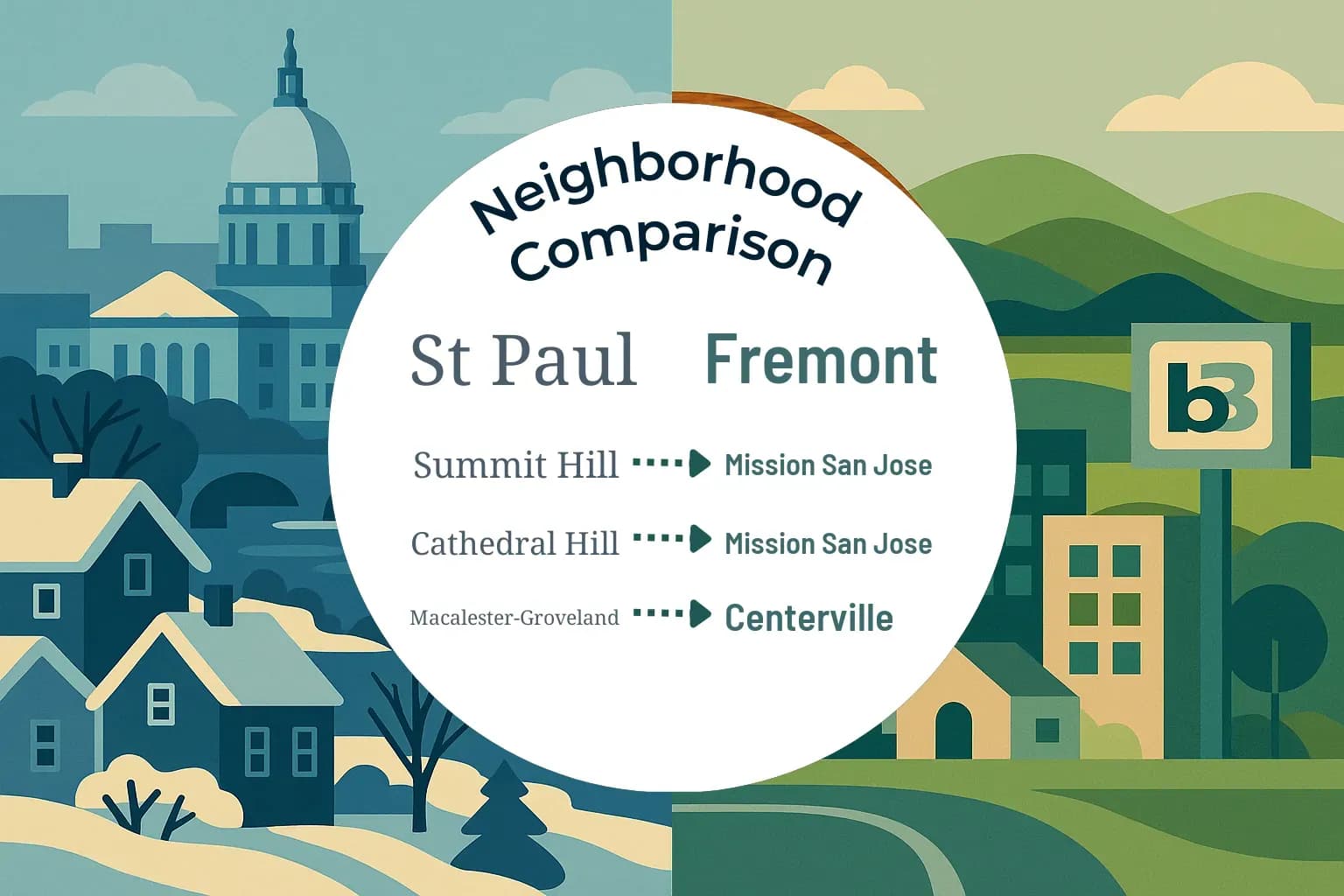 St. Paul vs Fremont Neighborhood Comparison