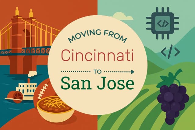 Moving from Cincinnati to San Jose