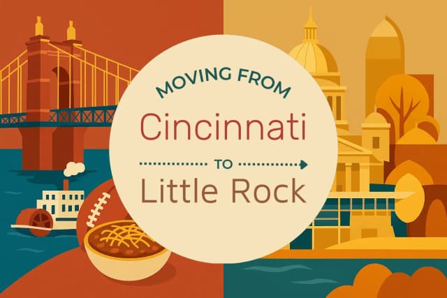 Moving from Cincinnati to Little Rock