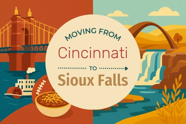 Moving from Cincinnati to Sioux Falls