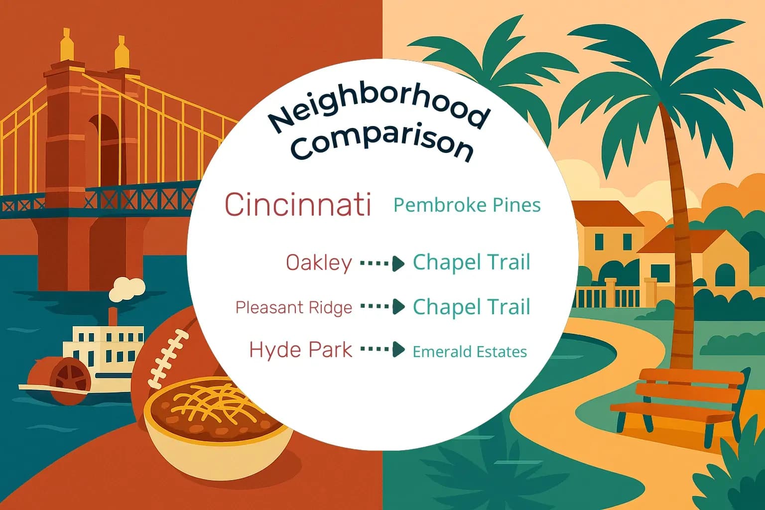 Cincinnati vs Pembroke Pines Neighborhood Comparison