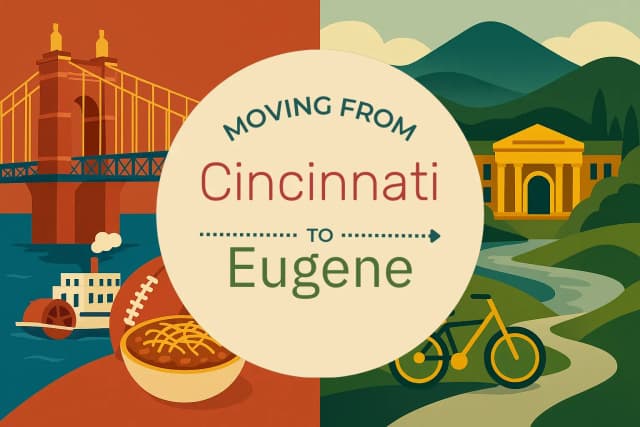 Moving from Cincinnati to Eugene