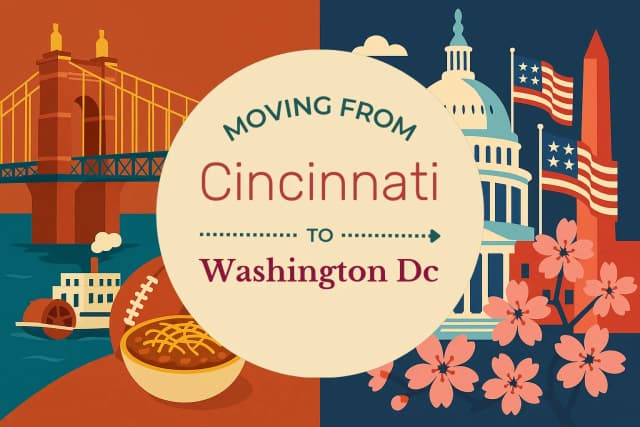 Moving from Cincinnati to Washington DC
