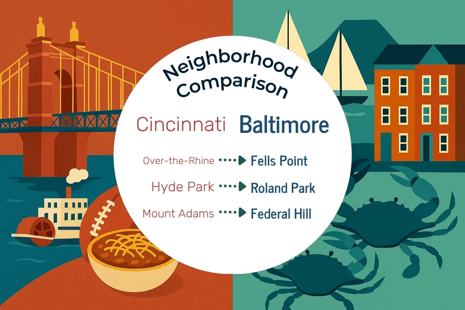 Cincinnati vs Baltimore Neighborhood Comparison