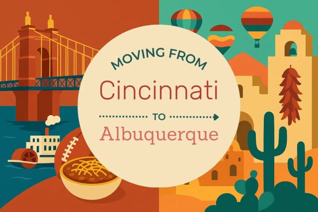 Moving from Cincinnati to Albuquerque