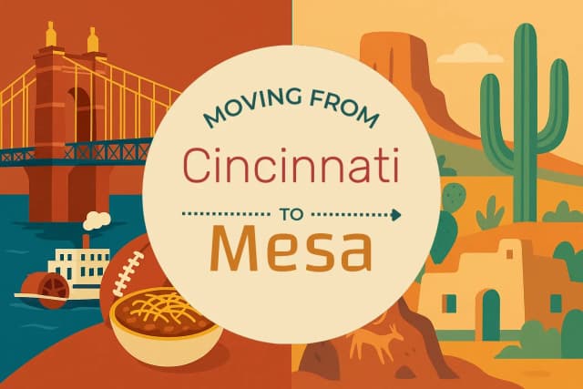 Moving from Cincinnati to Mesa