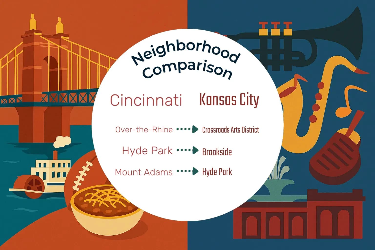 Cincinnati vs Kansas City Neighborhood Comparison