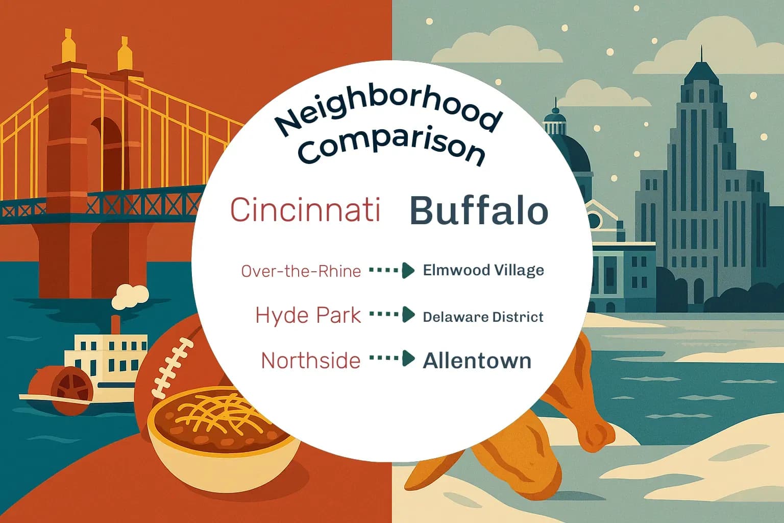 Cincinnati vs Buffalo Neighborhood Comparison