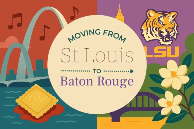 Moving from St. Louis to Baton Rouge