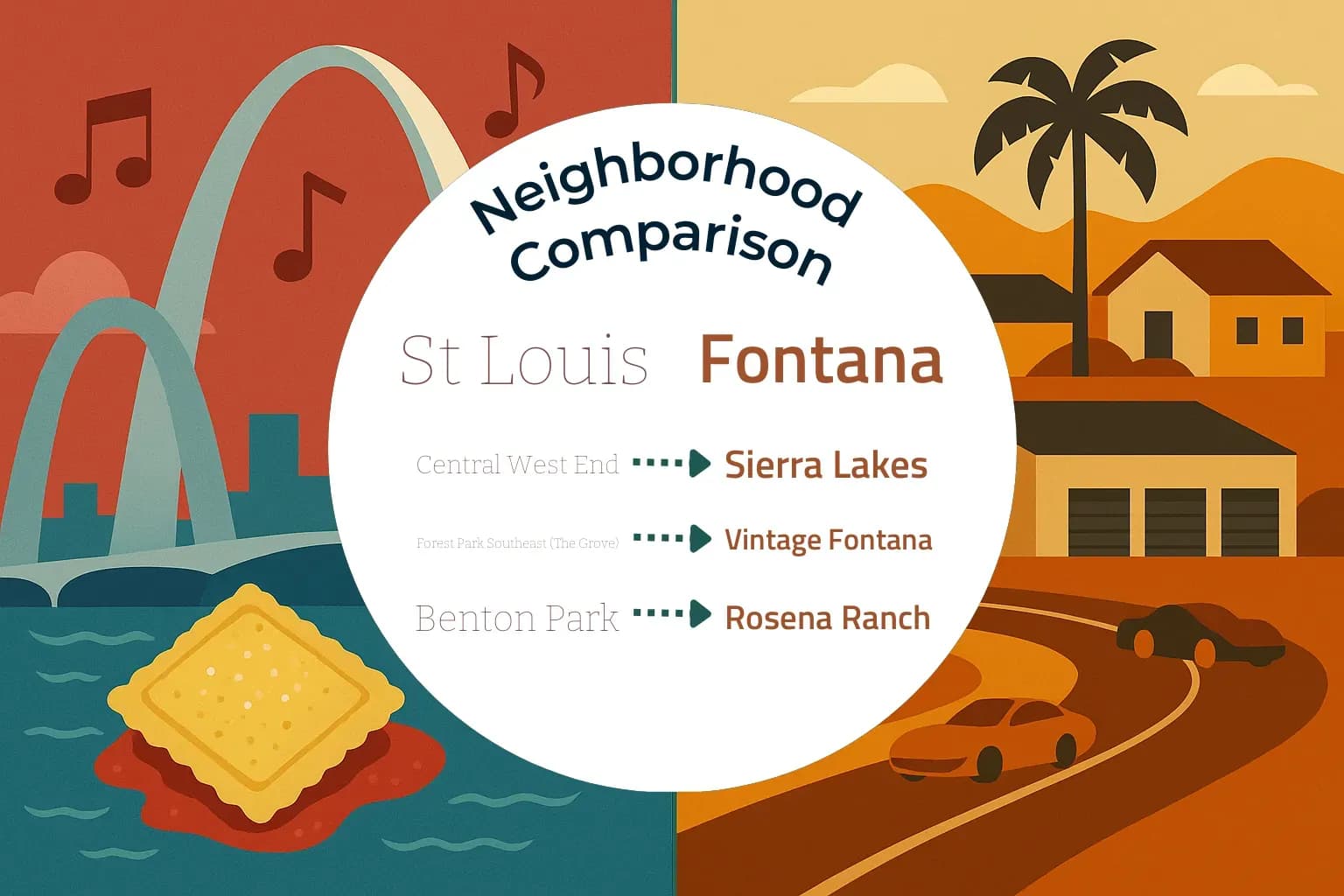 St. Louis vs Fontana Neighborhood Comparison