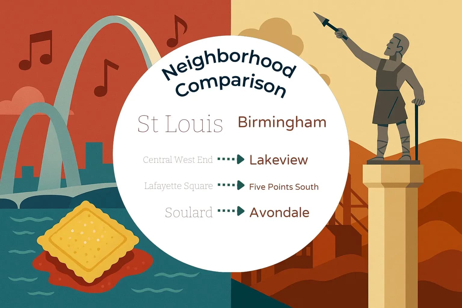 St. Louis vs Birmingham Neighborhood Comparison