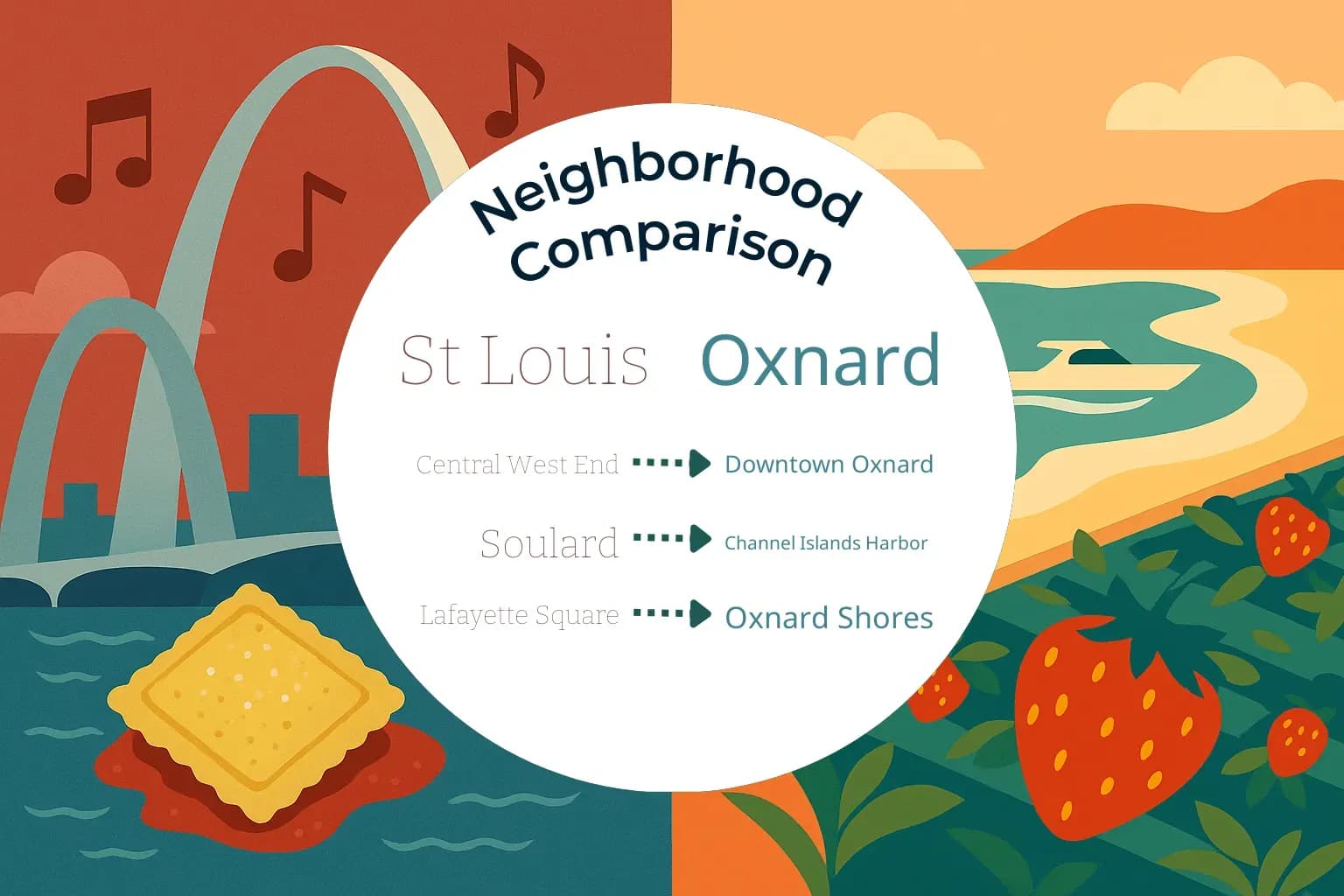 St. Louis vs Oxnard Neighborhood Comparison