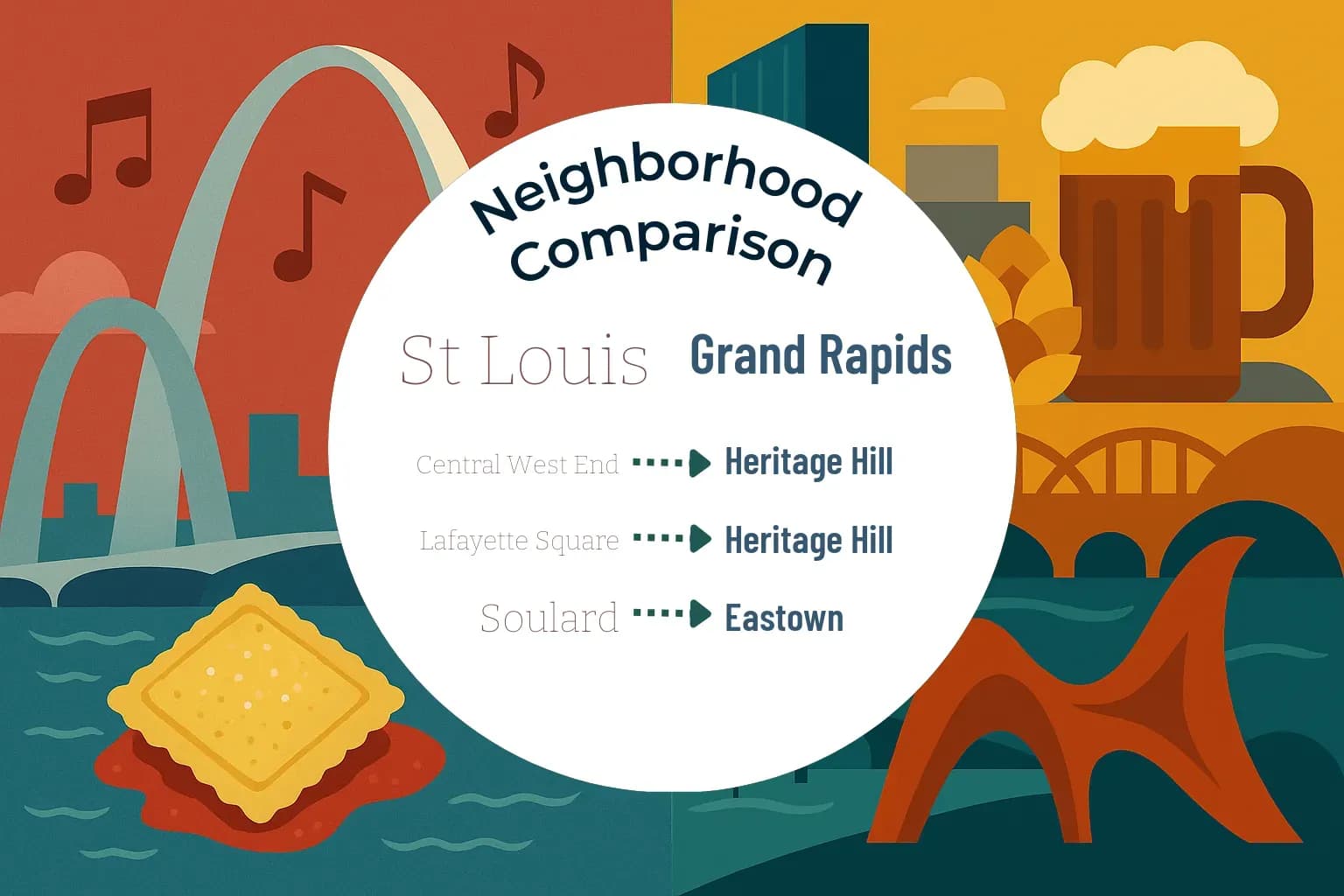 St. Louis vs Grand Rapids Neighborhood Comparison