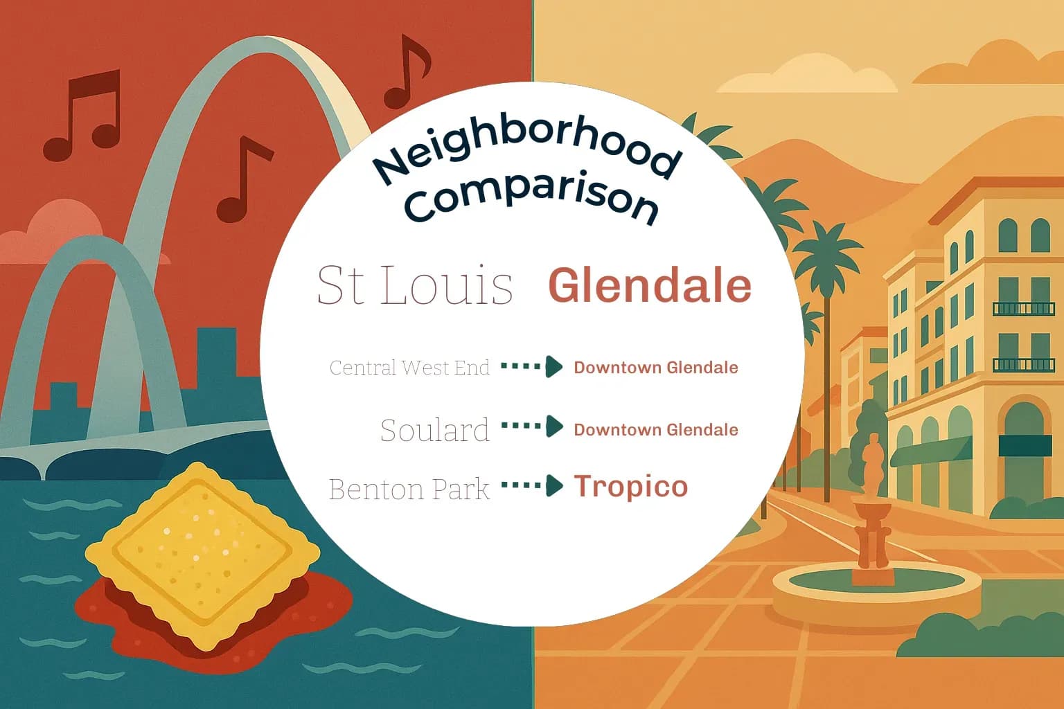 St. Louis vs Glendale Neighborhood Comparison