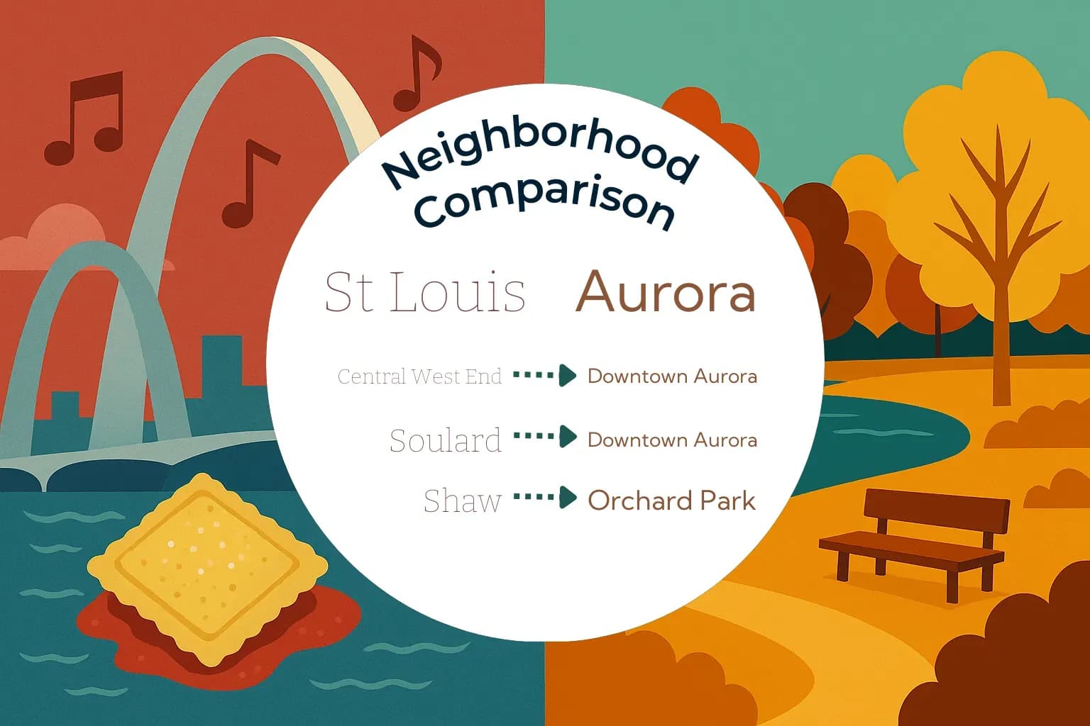 St. Louis vs Aurora Neighborhood Comparison
