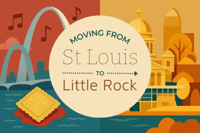 Moving from St. Louis to Little Rock