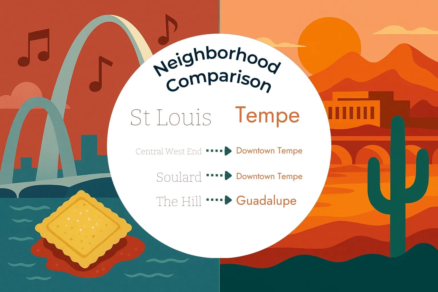 St. Louis vs Tempe Neighborhood Comparison