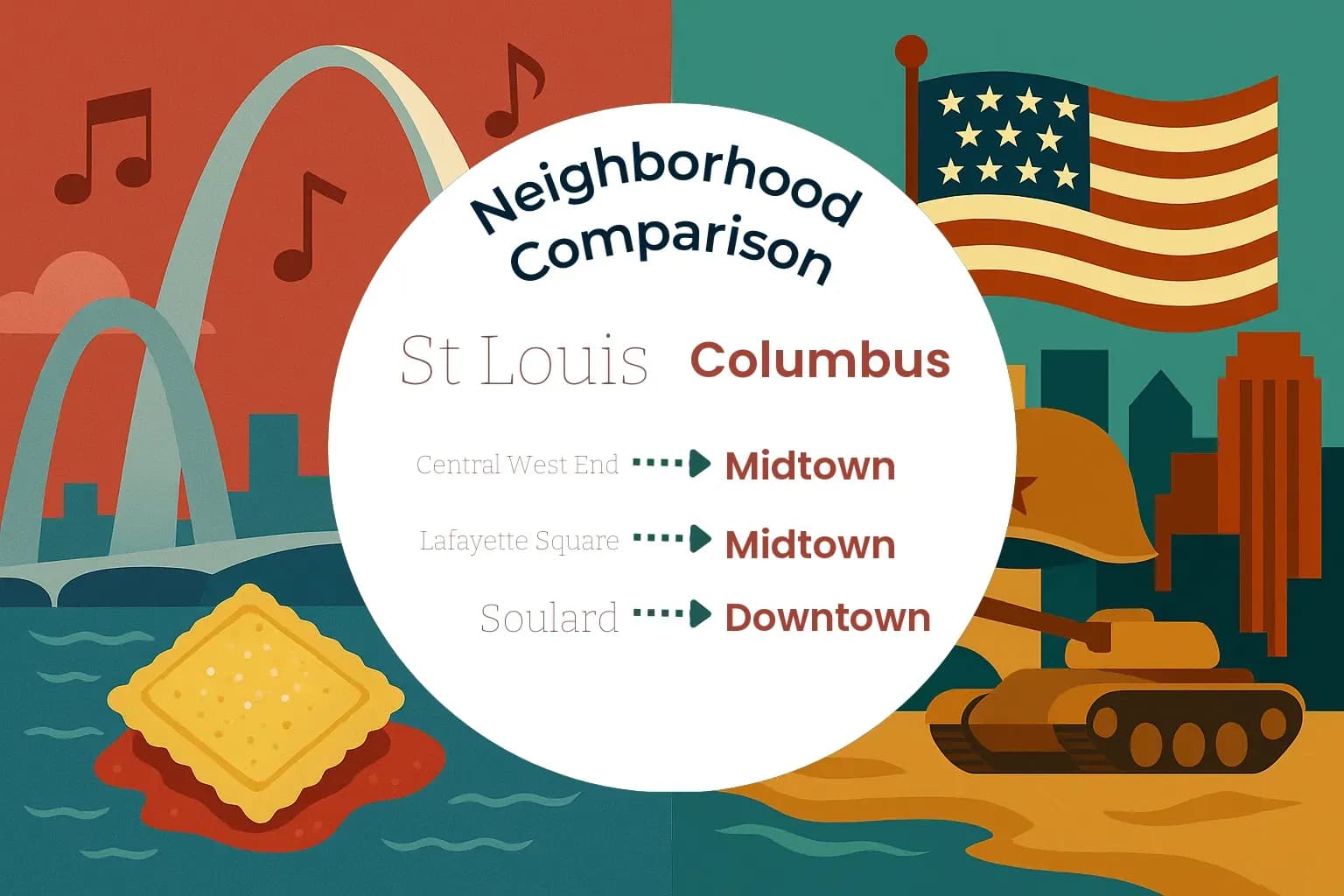 St. Louis vs Columbus Neighborhood Comparison