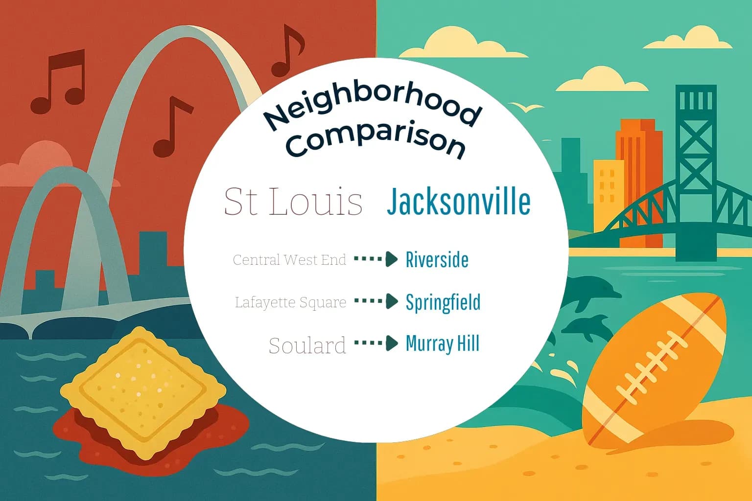 St. Louis vs Jacksonville Neighborhood Comparison