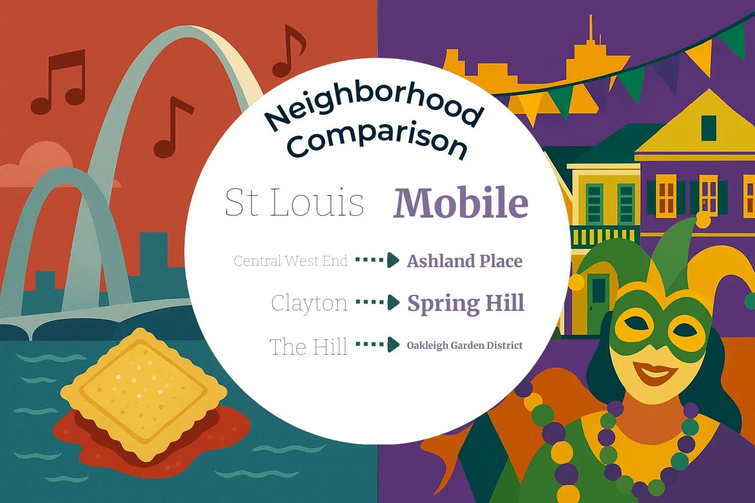 St. Louis vs Mobile Neighborhood Comparison