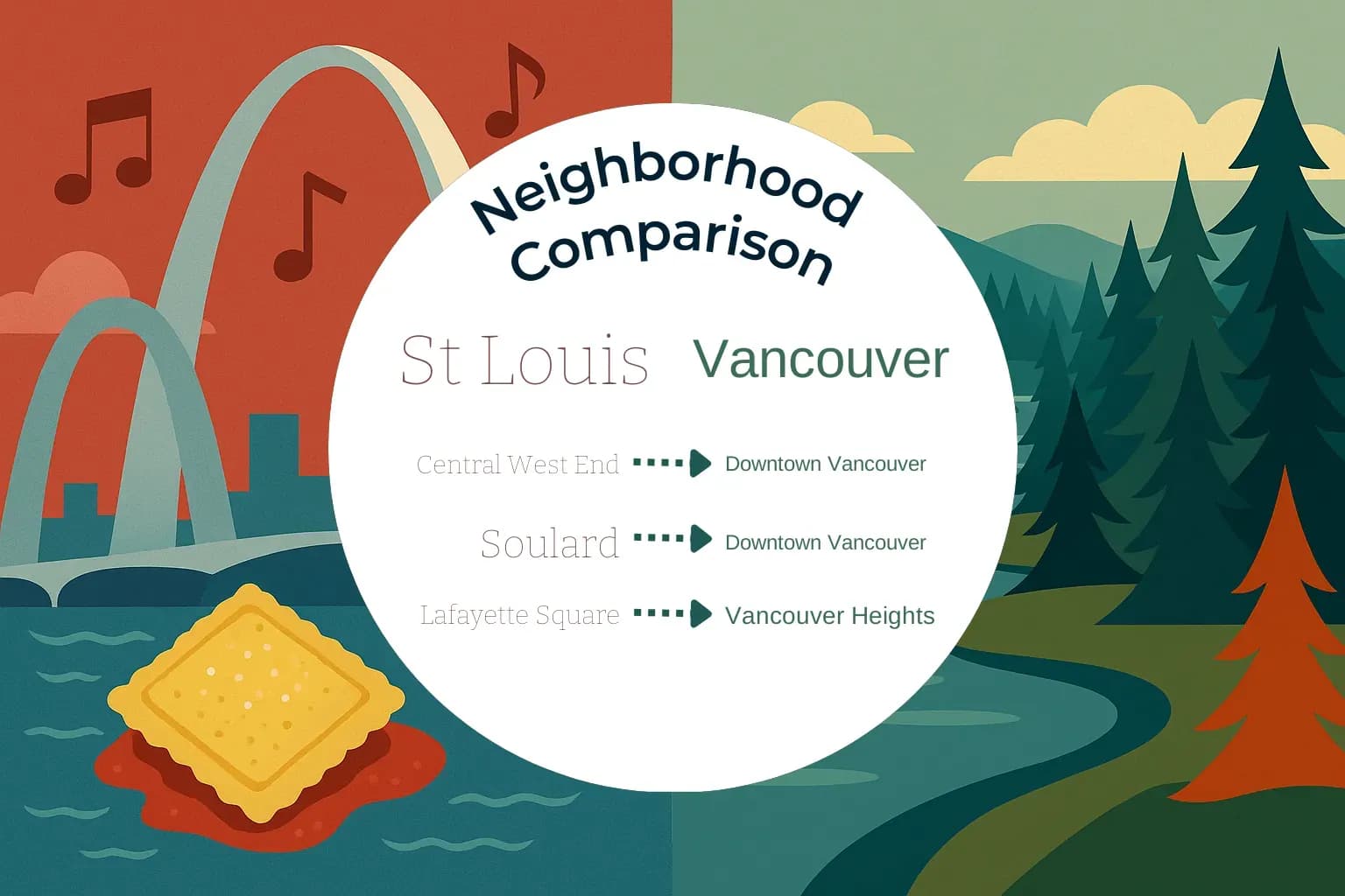 St. Louis vs Vancouver Neighborhood Comparison