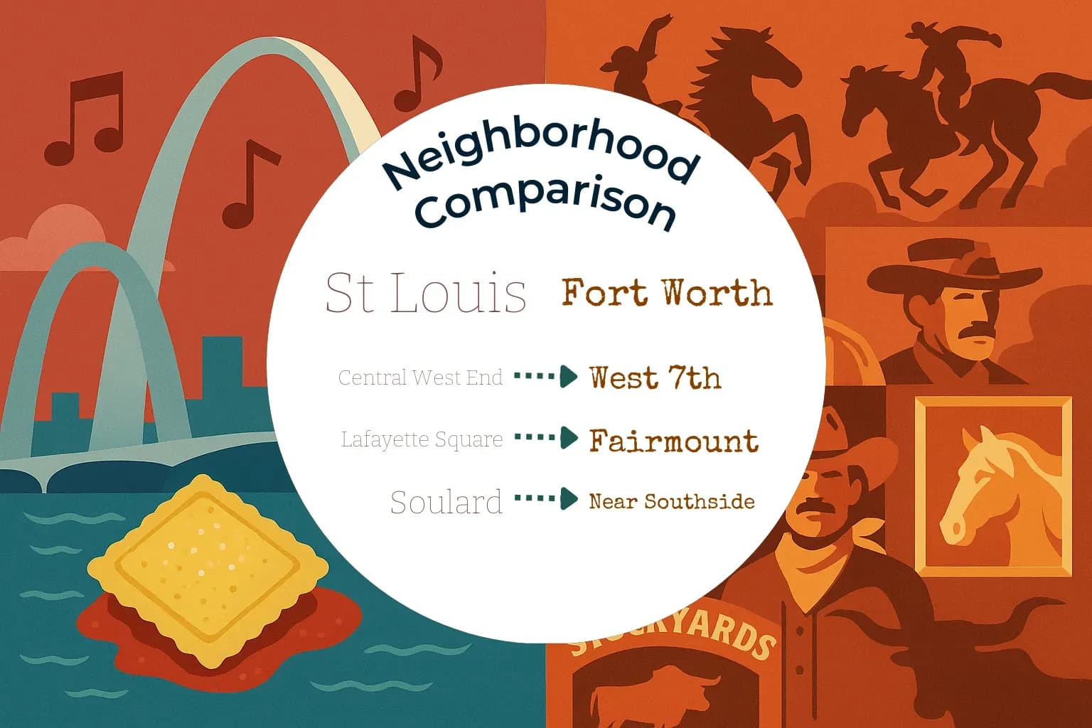 St. Louis vs Fort Worth Neighborhood Comparison