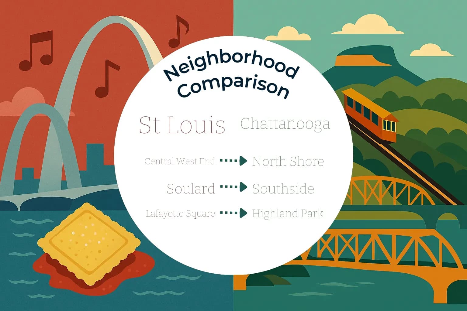 St. Louis vs Chattanooga Neighborhood Comparison