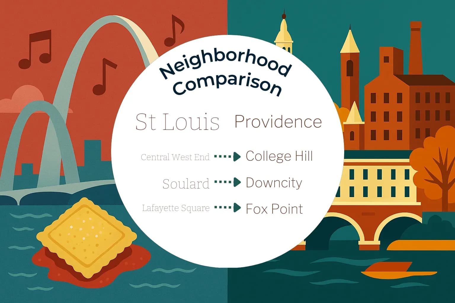 St. Louis vs Providence Neighborhood Comparison